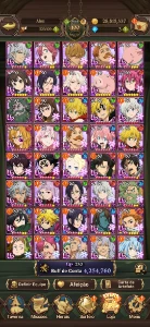 Conta 7ds todos os collab. - Seven Deadly Sins