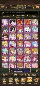 Conta 7ds todos os collab. - Seven Deadly Sins