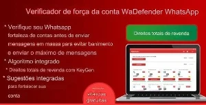 WaDefender - Verificador do WhatzApp para envio 2025