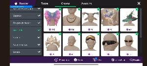 conta nova avakin life com itens com Crowns