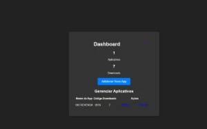 Sistema Gerador de código de Download para apk