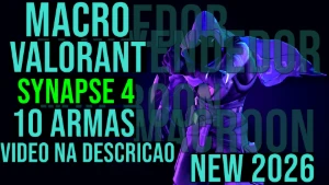 Macro Valorant - Mouses Razer Synapse 4 (Vitalicio)