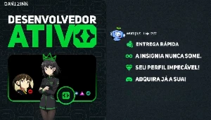 ✨DISCORD BADGE ACTIVE DEVELOPER | DESENVOLVEDOR ATIVO