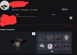 conta de roblox+de 50k robux gastos
