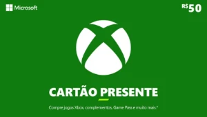 Xbox - Cartão Presente Digital 50 Reais