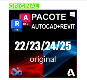 Autocad + Revit para windows - original