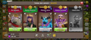 Cv13 - 4384 Gemas - 2 Equips. Épicos + Conta Clash Royale - Clash of Clans