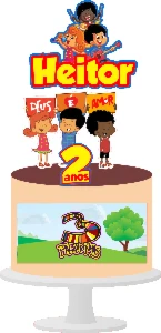 Arquivo De Corte - Topo De Bolo - 3 Palavrinhas - Outros