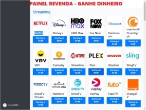PAINEL REVENDA - GANHE DINHEIRO NETFLIX! - Assinaturas e Premium