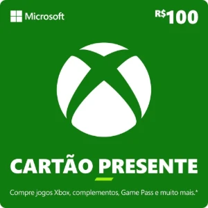 Xbox Cartão Presente R$ 100 Gift card (Digital)