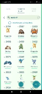 Lvl 39 Ano 2016 Lendários E Brilhantes 2016-2019 - Pokemon GO