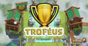 Subir troféus da sua conta Clash Royale