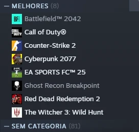 Conta Steam Level 32 Com Vários Jogos