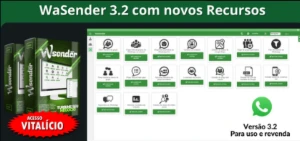 Wa Sender 3.2 + Chave De Licença (Software De Automação)