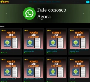 script cursos jrplay para vender suas videoaulas online