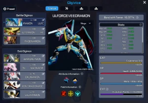 Conta Digimon Super Rumble server Koromon - Digimon Masters Online DMO