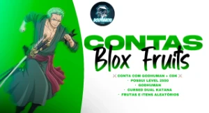 Contas Bloxfruit ⚔️ Conta Com Godhuman + Cdk ⚔️