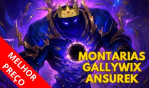 Montaria Gallywix e Queen Ansurek Mitico 100% Garantida