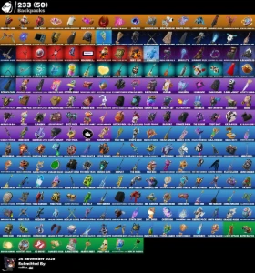 Conta De Fortnite 184 Skins