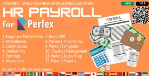 Folha de Pagamento de RH | Perfex CRM - Others