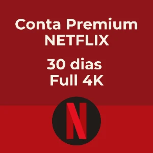 Conta Netflix 30 Dias - Premium