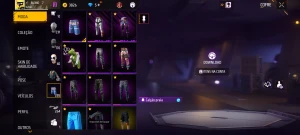 Conta free fire  rara