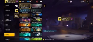 Conta free fire  rara