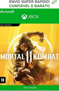 Mortal Kombat 11 XBOX (Código 25 dígitos)