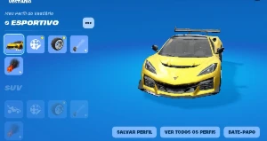 Conta Fortnite Corvette Zr1