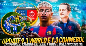 GOGOSZ PATCH UPDATE WORLD 9.3 + CONMEBOL 1.3 – 2026 COMPLETO - eFootball PES