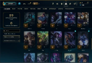 Ferro 3 com 50 Champs e 2 Skins + 12 Fragmentos - League of Legends LOL