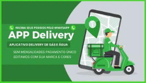 Aplicativo Delivery De Gás E Água - Sem Mensalidade!