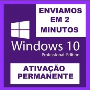 Licença Microsoft Windows 10 Pro 32 64 Bits ESD - Softwares e Licenças