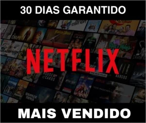 Netflix 30 Dias - 1 Tela Compartilhada - Assinaturas e Premium