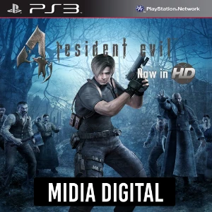 Resident Evil 4 - Jogo Ps3 Psn Digital