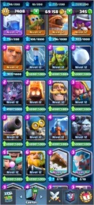 CONTA LEVEL 13, MESTRE III - Clash Royale