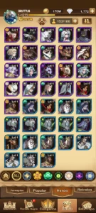 Conta AFK Arena Level 215 e 265M de poder - Outros