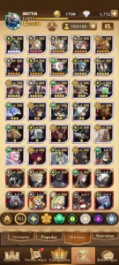 Conta AFK Arena Level 215 e 265M de poder - Outros