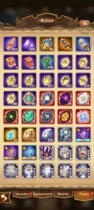Conta AFK Arena Level 215 e 265M de poder - Outros