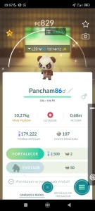 Pokémon Pancham shiny