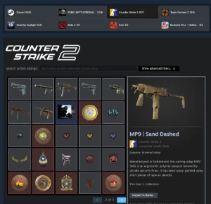 conta steam lvl 51 cs 2 4000 horas 24 medalhas +skins - Counter Strike
