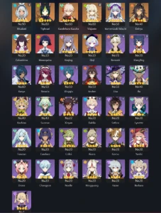 AR 52 - Columbina - Mualani c1 - Kazuha