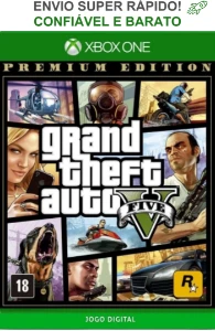 Gta V Premium Edition (Xbox One / X) Código 25 Dígitos