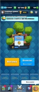 Conta clash Royale lvl 10