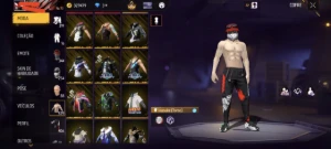 Conta de free fire braba a venda