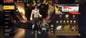 Conta de free fire braba a venda