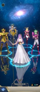 Conta CDZ Legend of justice - Saint Seiya Awakening SSA
