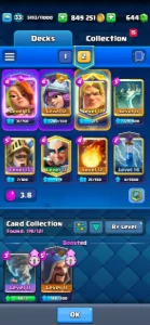 Conta Clash Royale - Lvl11- 7500 Trofeus + 644 Gemas