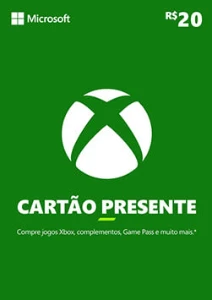 Xbox - Cartão Presente Digital 20 Reais