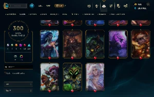 Conta De Lol - 300 Skins (Platina Ii) - League of Legends